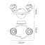 Henrich Armed Sconce-33765494-33765496