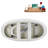 60" Streamline Soaking Glossy White Freestanding Tub and Tray With Internal Drain-108298465