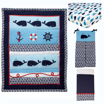 4 - Piece Crib Bedding Set