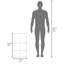 Armoire à pharmacie blanche pour salle de bain - une porte avec 2 tablettes de rangement internes et 1 tablette ouverte à utilisation quotidienne, conception murale fonctionnelle, blanc, caché, pratique-12005558