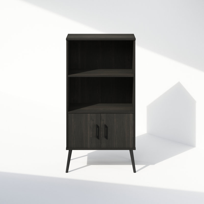 Marchel Storage Bookcase, Espresso