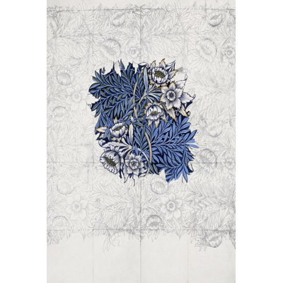 Abeel Wm Morris, motif floral III sur toile par William Morris, reproduction