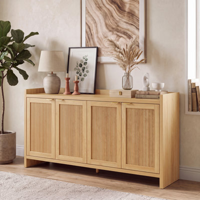 63" Sideboard Buffet Cabinet with Storage