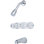 Tub & Shower Faucet with Rough in-Valve