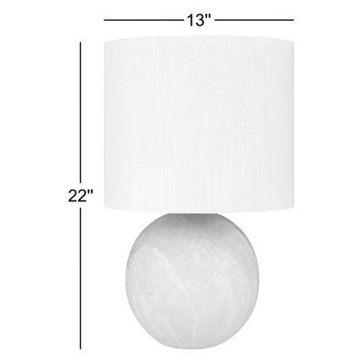 Lampe de table en céramique Lillian