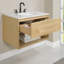 Redbridge 30'' Single Wall Mounted Bathroon Vanity with Quartz Top