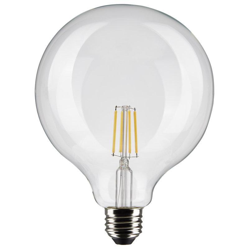 4 Watt (40 Watt Equivalent), G40 LED, Dimmable Light Bulb, E26/Medium (Standard) Base, 3000K, 6 Watt