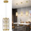 Luminaire suspendu simple en cristal Katey-1667169258