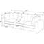 Assuntino 112'' Corduroy Sofa-958029488