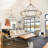 48 - Light Stainless Steel Dimmable Wagon Wheel Chandelier-1897002365