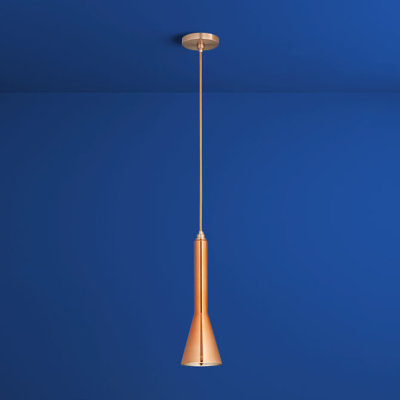 Luminaire suspendu conique 1 lumière Liberty