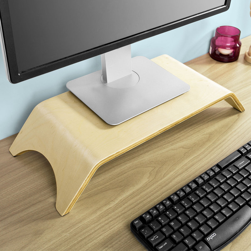 Doll Wood Monitor Stand