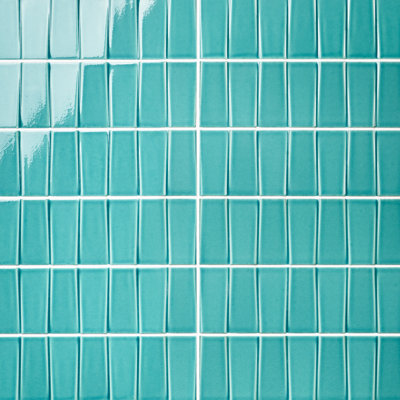 Radiant Steps 4.43'' W x 17.62'' L Crackled Ceramic Subway Wall Tile (7.62 Sq. Ft. / Case)