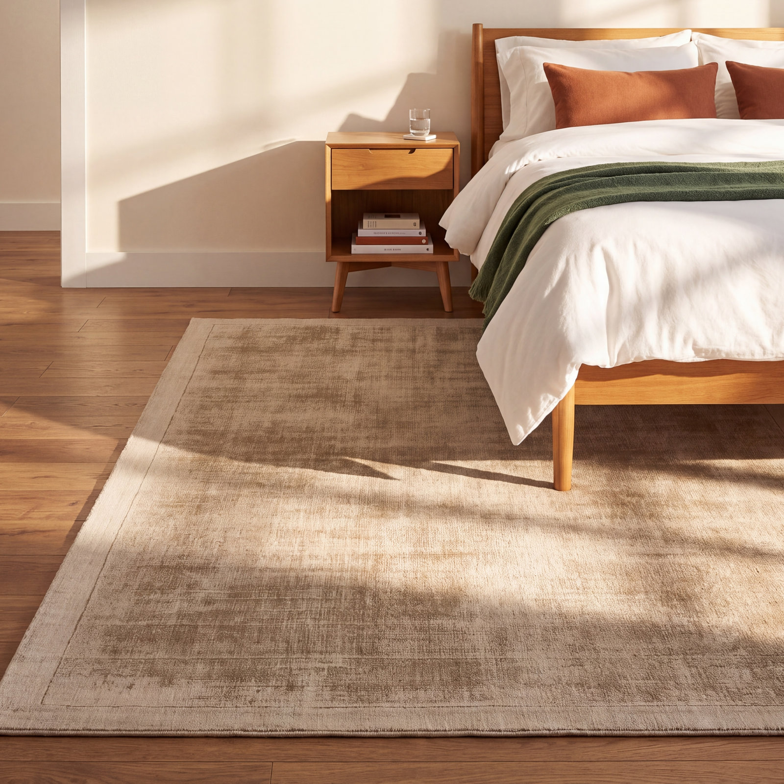 Mckinley Hand-Loomed Viscose Rug, Rectangle 9' x 12'