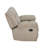 Beige Corduroy Recliner Chair