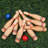 Sterling Games Solid Wood Bowling with Carrying Case