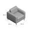 Gagarin Velvet Armchair-59794302