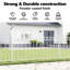 150cm H x 170cm W Metal Border Fencing