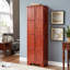 Armoire de rangement de 72,4 po de hauteur avec 8 portes et 4 tablettes-1048887243