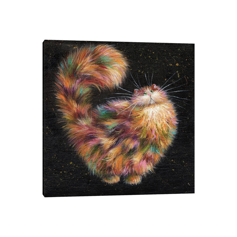 Poufette by Kim Haskins - Wrapped Canvas Print, 30.48 cm H x 30.48 cm W