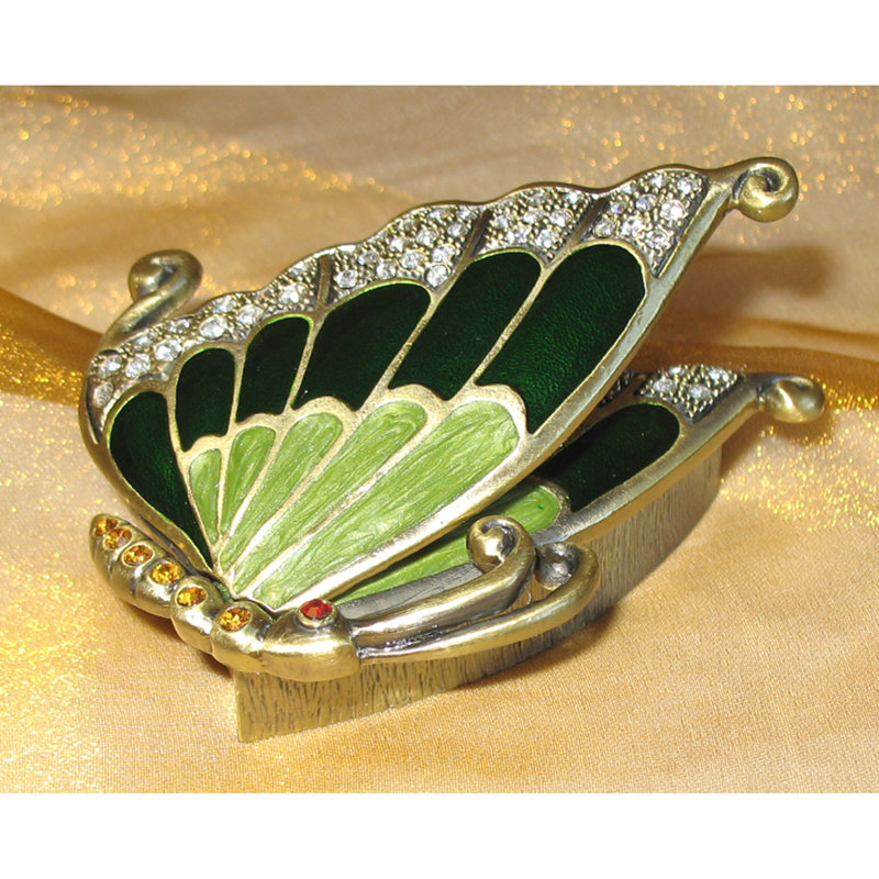 Boîte à accessoires papillon