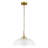 1-Light Minimalist Dome Pendant Light-1638744207