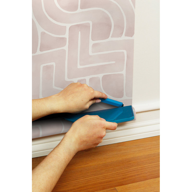 AllModern Peel & Stick Geometric Double Roll & Reviews | Wayfair