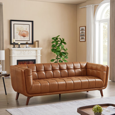 Campagne 85.8'' Upholstered Sofa
