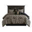 Édredon pour grand lit 8 pièces, tissage, coussins brodés, rembourrage, lavable à la machine, fer à repasser à vapeur pour les tons doux, revers uni, décoratif, toutes saisons