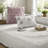 Comfortable Blush Bedding Set, Cotton & Polyester Chic Design For Home