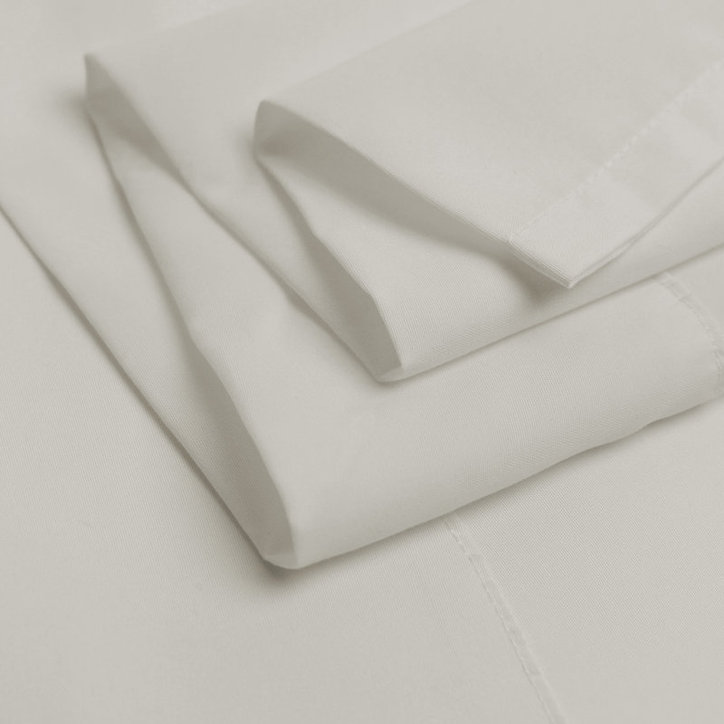 Paire de rideaux unis avec passe-tringle Tutto, Os