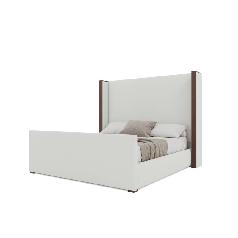 Pied de lit Irene Luxe, Grand, Bouclé naturelle