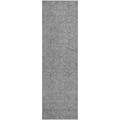 Premium Machine Washable Natoma AMF987 Geometric Rug