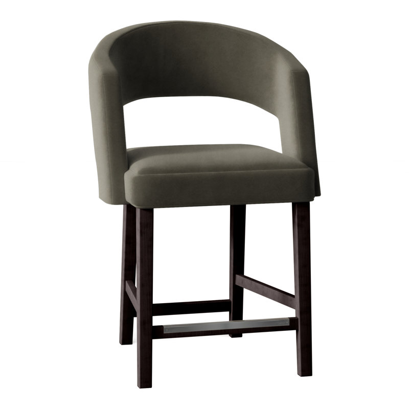 Tabouret de comptoir 26 po Bryant, Espresso, Loden 9953
