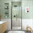 Semi-Frameless Circular Pivot Shower Door SGCC Tempered Glass-126559291