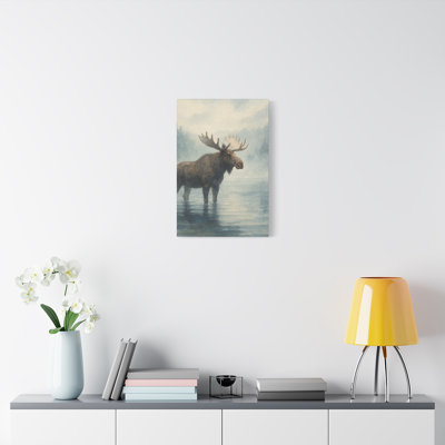 Aaroon Single Picture Frame Print on Canvas