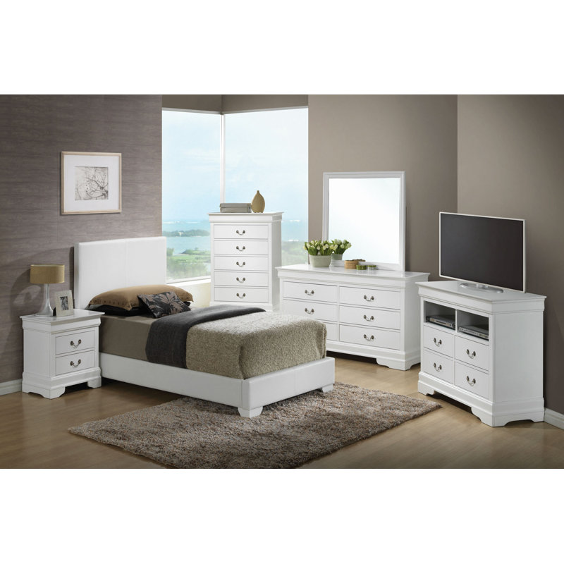Charmant lit pour tous les âges, Twin, White