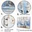 «White Birch Trees Forest Winter Scenery II», reproduction sur toile-97042145-97042146