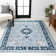 Arignote Modern Persian Floral Blue/Navy Rug