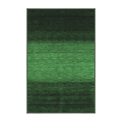 Washable Abstract Indoor Rug