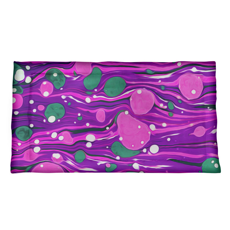 Taie décorative Katelyn Elizabeth, Standard, Rose/mauve, Polyester