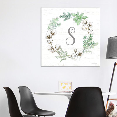 Farmhouse Cotton XI Sage by Beth Grove - Wrapped Canvas Print