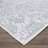 Ouzts Floral Oyster Slate Blue Performance Area Rug-19167525