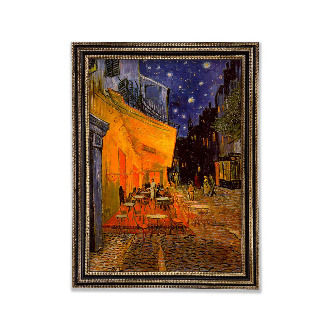 Van Gogh Pavement Cafe - Einzelner Bilderrahmen Kunstdrucke