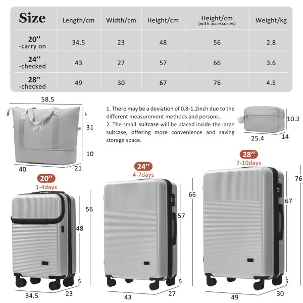 Dimensions du produit