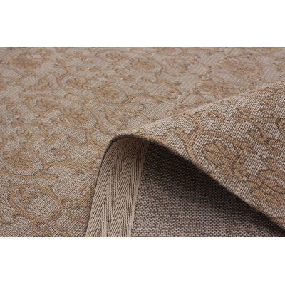 Culligan One-of-a-Kind 4'9" X 6'5" 2010s Chenille Area Rug in Ivory
