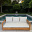 Canapé de patio 3 places avec coussin plus épais, coussins moelleux, coussins de pieds réglables et housses de coussin amovibles-652926265-652926264