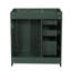 Meuble-lavabo de 30 po, armoire de rangement en bois massif, ensemble de meuble-lavabo autoportant avec 3 tiroirs et portes à fermeture douce, meubles-lavabos (sans lavabo)-533511610