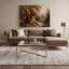 Dogs Airedale Terrier, art mural sur toile brune-1926602206