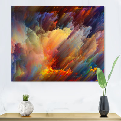 Colourful Living Paint - Modern & Contemporary Canvas Artwork